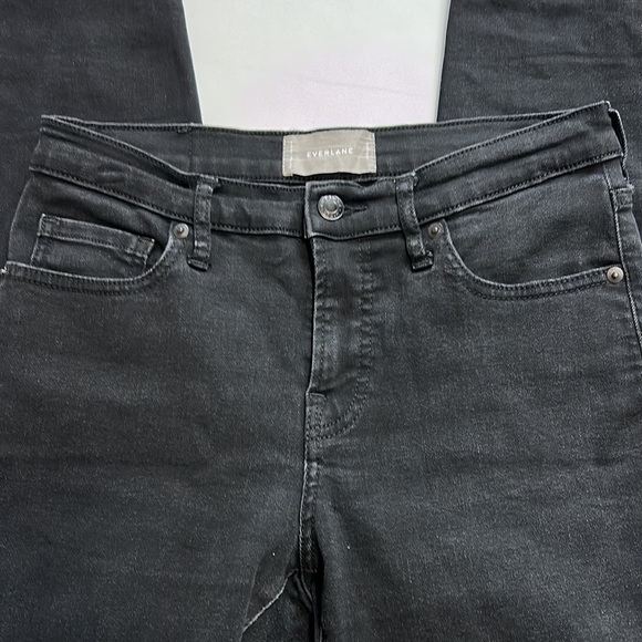 EVERLANE Black The Way High Skinny Jean Sz 28 - Picture 6 of 13